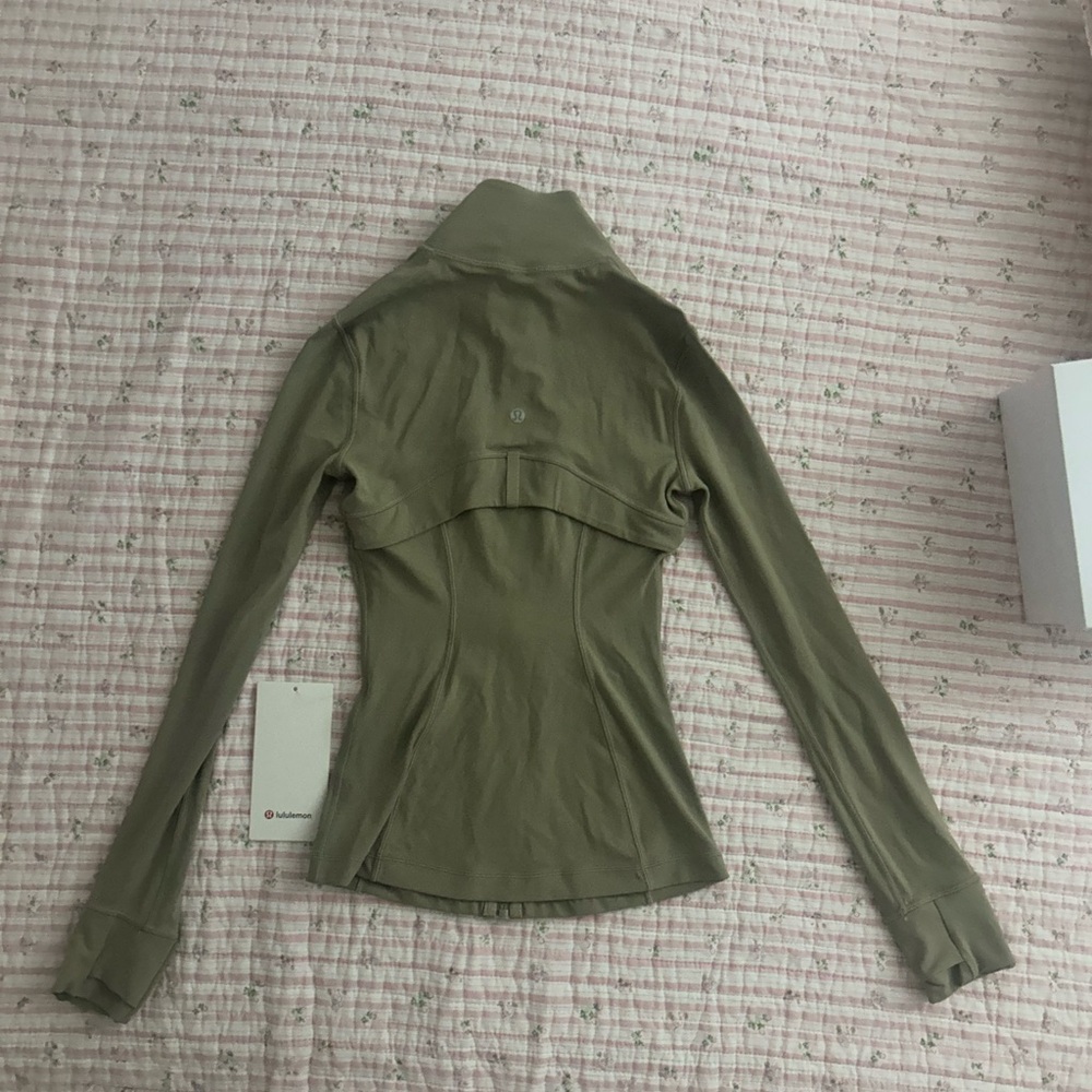 lululemon Define Jacket *Nulu*, Sheer Oak, Size 0